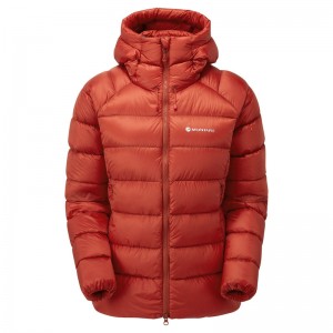 Montane Anti-Freeze XT Hætte Dunjakker Dame Orange | 3928451-PK