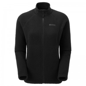 Montane Chonos Fleece Jakker Dame Sort | 8691037-EM