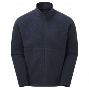 Montane Chonos Fleece Jakker Herre Mørkeblå | 8091367-HV