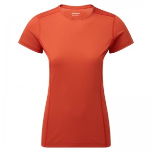 Montane Dart Lite T-Shirt Dame Orange | 2947583-DZ