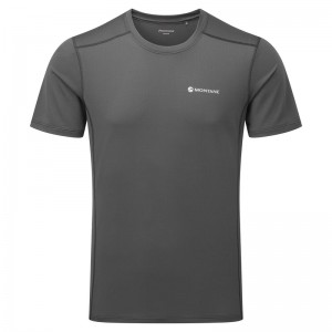 Montane Dart Lite T-Shirt Herre Mørkegrå | 1279643-NU