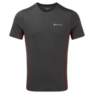 Montane Dart T-Shirt Herre Mørkegrå | 9057826-EM