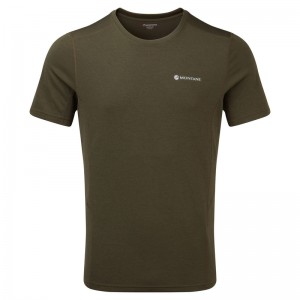 Montane Dart T-Shirt Herre Mørkegrøn | 0962754-MK