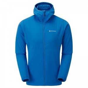 Montane Fireball Lite Hætte Isolerede Jakker Herre Blå | 8753902-BH