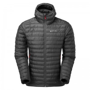 Montane Icarus Lite Hættejakke Herre Sort | 7832406-OW