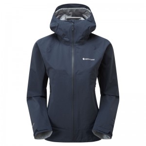 Montane Phase Lite Regnjakke Dame Mørkeblå | 4106327-LD