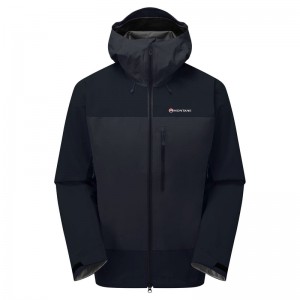 Montane Phase XPD Regnjakke Herre Mørkeblå | 8650271-KJ