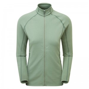 Montane Protium Fleece Jakker Dame Grøn | 7608542-WE