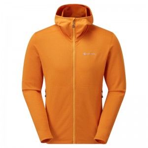 Montane Protium Hætte Fleece Jakker Herre Orange | 8462371-GN