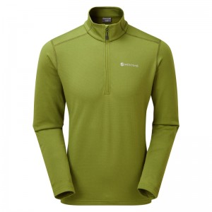 Montane Protium Pull On Fleece Sweatshirts Herre Grøn | 8531902-JA