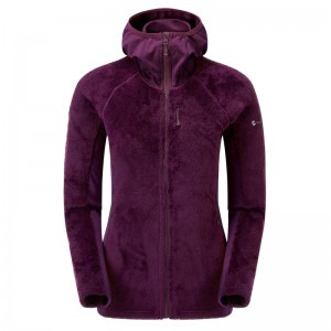 Montane Protium XPD Hætte Fleece Jakker Dame Lilla | 4965128-EB