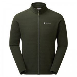 Montane Protium XT Fleece Jakker Herre Mørkegrøn | 4230157-XF