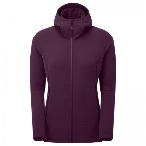 Montane Protium XT Hætte Fleece Jakker Dame Lilla | 0947523-TR