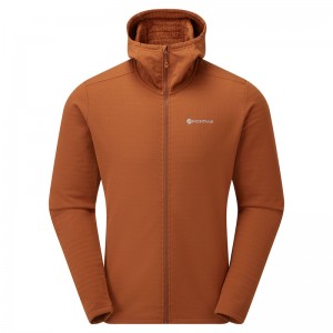 Montane Protium XT Hætte Fleece Jakker Herre Brune | 2630148-WX