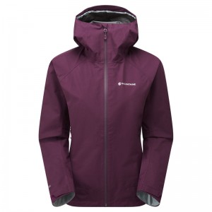 Montane Spirit Regnjakke Dame Lilla | 9503274-UD