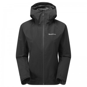 Montane Spirit Regnjakke Dame Sort | 3620714-WP