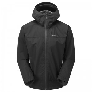 Montane Spirit Regnjakke Herre Sort | 5408673-ML