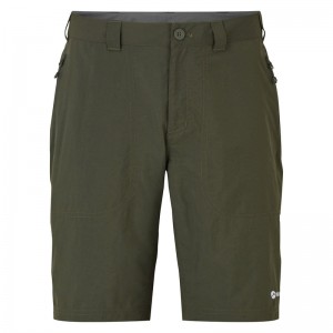 Montane Terra Shorts Herre Mørkegrøn | 9168425-DN