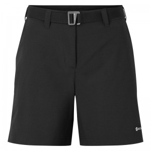 Montane Terra Stretch Lite Shorts Dame Sort | 4981362-UM