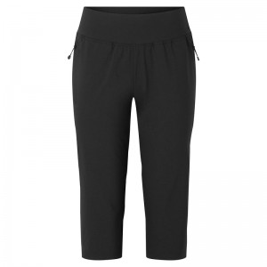 Montane Tucana Lite Stretch Capri 3/4 Leggings Dame Sort | 3572409-CM