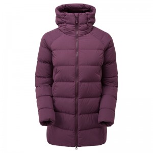 Montane Tundra Hætte Dunjakker Dame Lilla | 3148792-JG