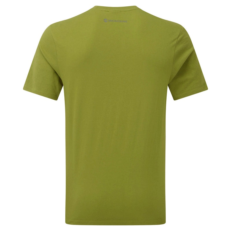 Montane Abstract Mountain T-Shirt Herre Grøn | 2394568-TC