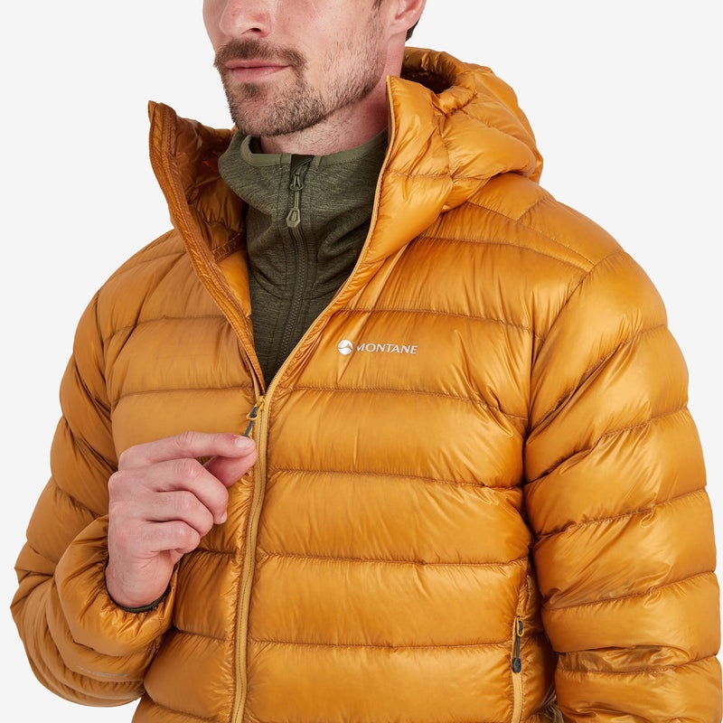 Montane Alpine 850 Lite Hætte Dunjakker Herre Orange | 2640819-TY