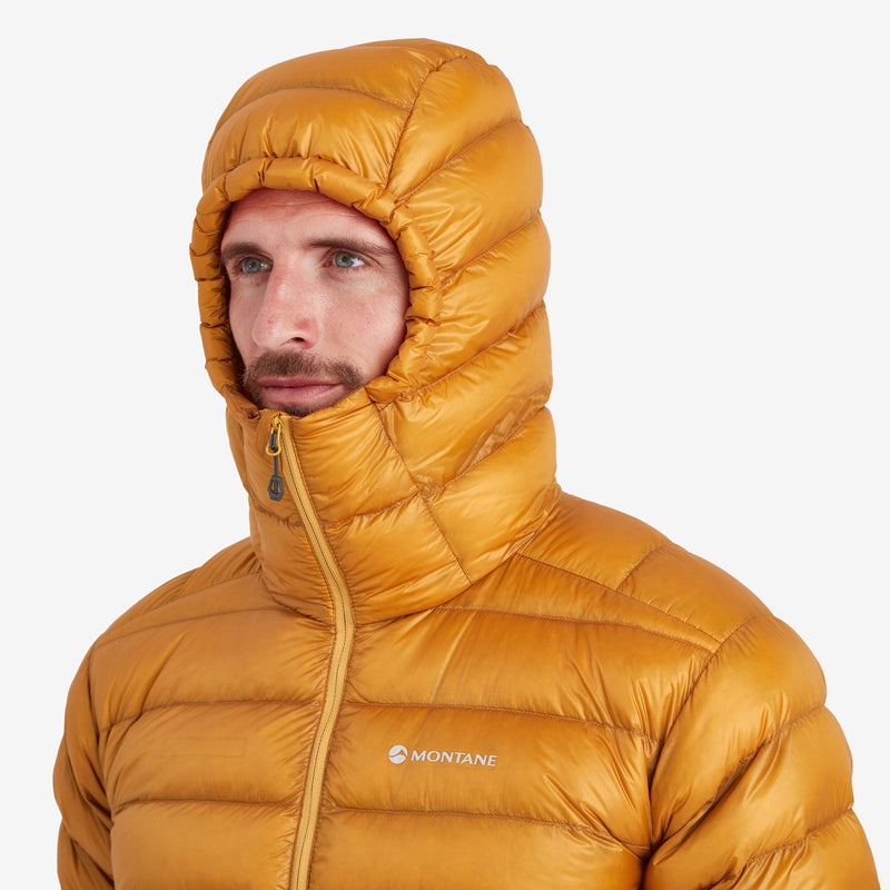 Montane Alpine 850 Lite Hætte Dunjakker Herre Orange | 2640819-TY