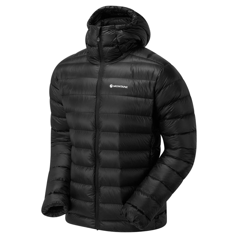 Montane Alpine 850 Lite Hætte Dunjakker Herre Sort | 5140867-EJ