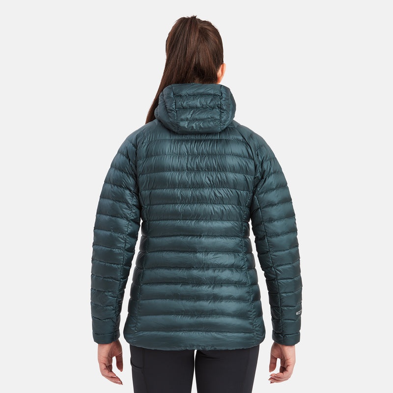 Montane Anti-Freeze Hætte Dunjakker Dame Grøn | 5384726-QN