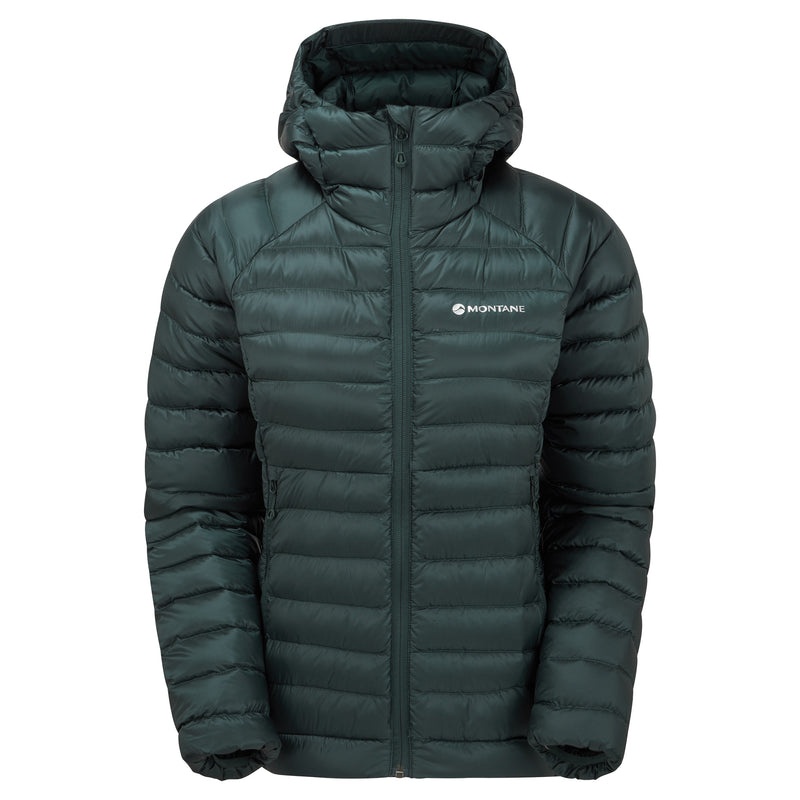 Montane Anti-Freeze Hætte Dunjakker Dame Grøn | 5384726-QN