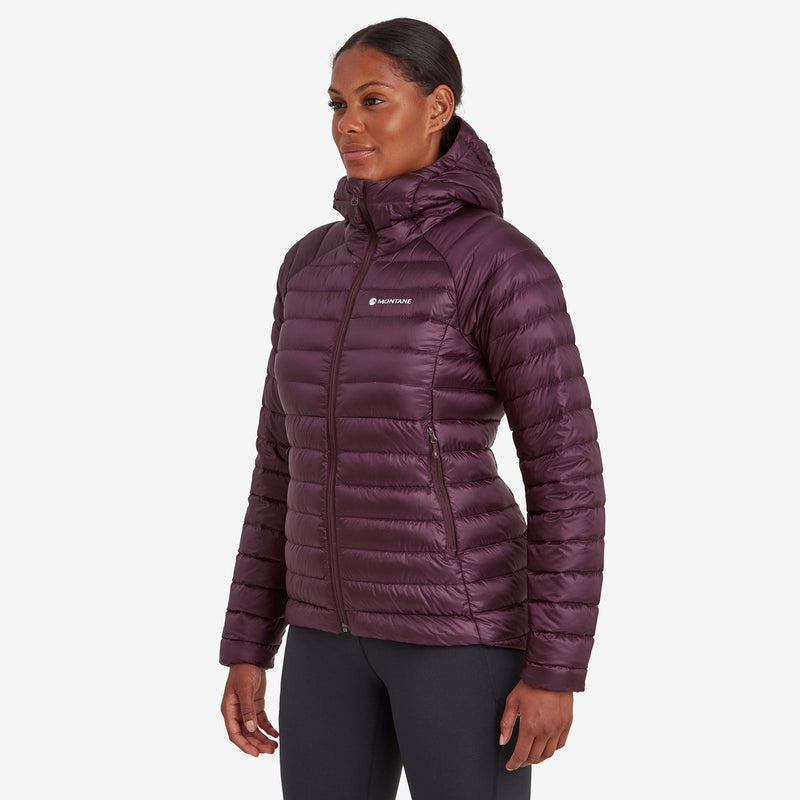 Montane Anti-Freeze Hætte Dunjakker Dame Lilla | 4157039-DL