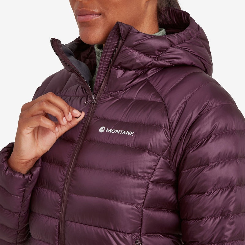 Montane Anti-Freeze Hætte Dunjakker Dame Lilla | 4157039-DL