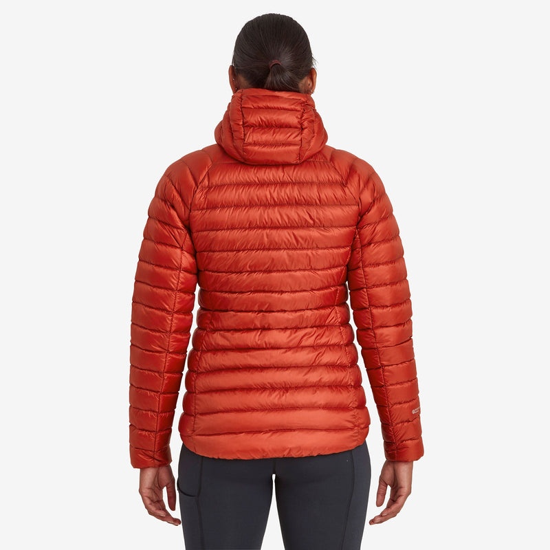 Montane Anti-Freeze Hætte Dunjakker Dame Rød | 8431625-PL