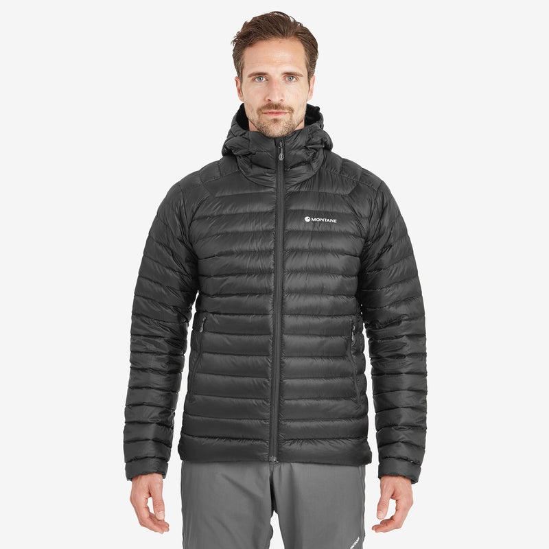 Montane Anti-Freeze Hætte Dunjakker Herre Sort | 8673521-EA