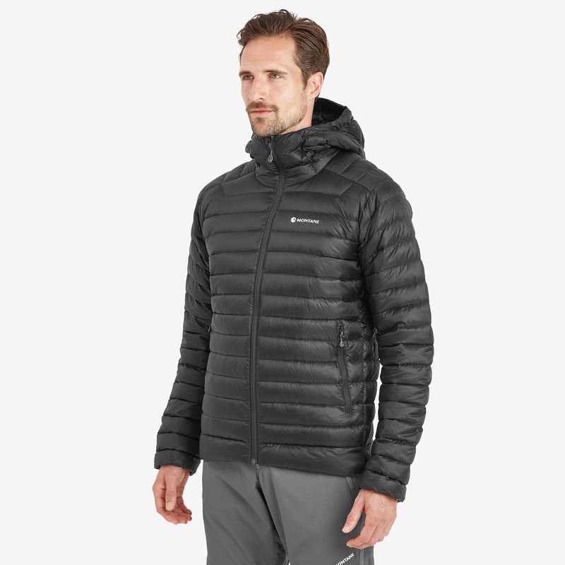 Montane Anti-Freeze Hætte Dunjakker Herre Sort | 8673521-EA