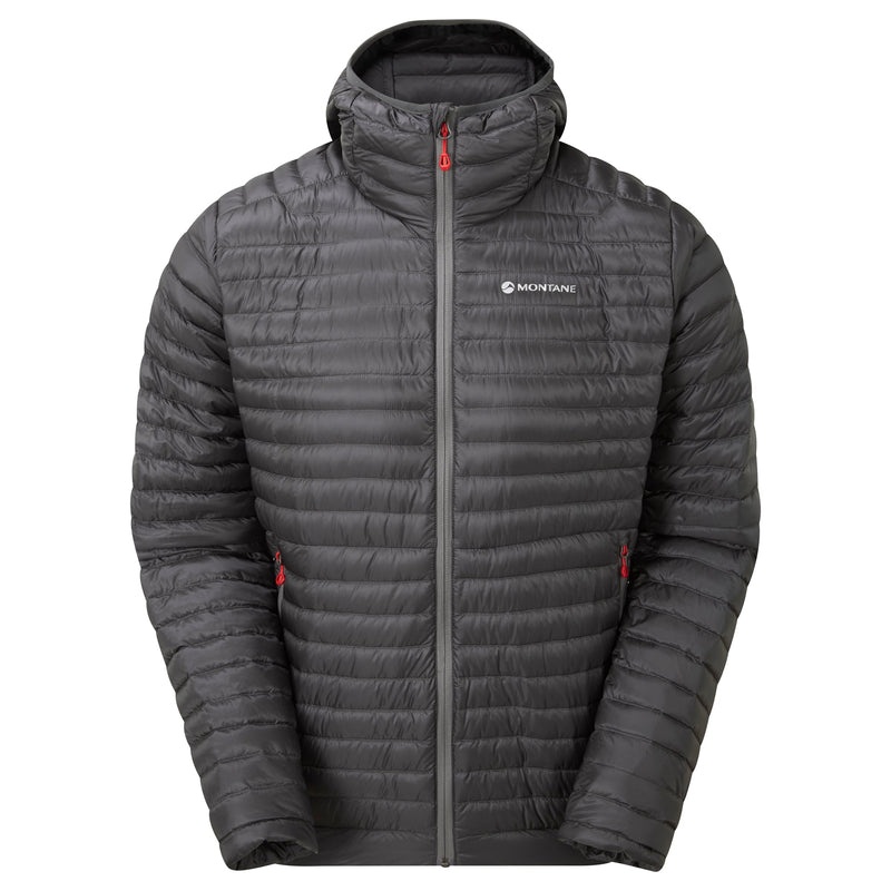 Montane Anti-Freeze Lite Hætte Dunjakker Herre Sort | 3426017-BJ