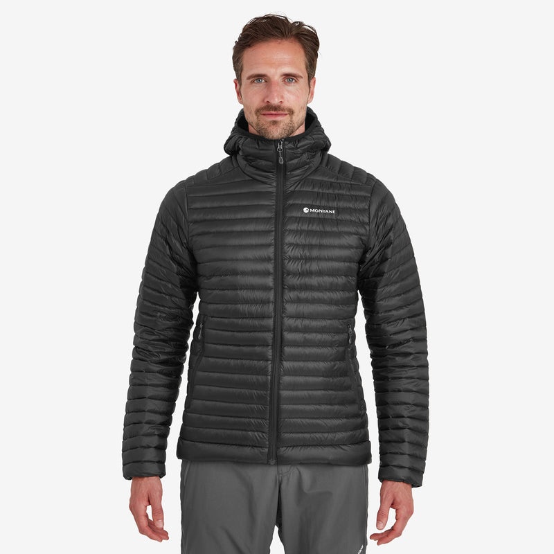 Montane Anti-Freeze Lite Hætte Dunjakker Herre Sort | 4062735-WX