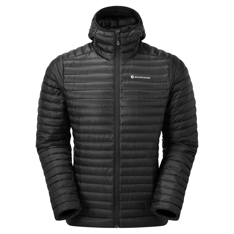 Montane Anti-Freeze Lite Hætte Dunjakker Herre Sort | 4062735-WX