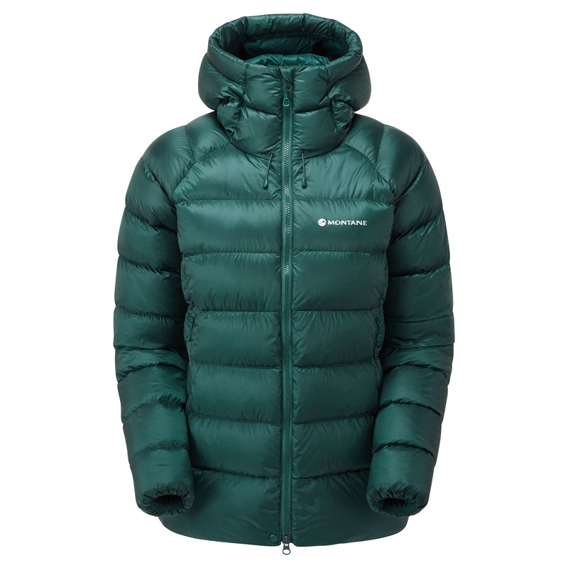 Montane Anti-Freeze XT Hætte Dunjakker Dame Mørkegrøn | 0917842-PS