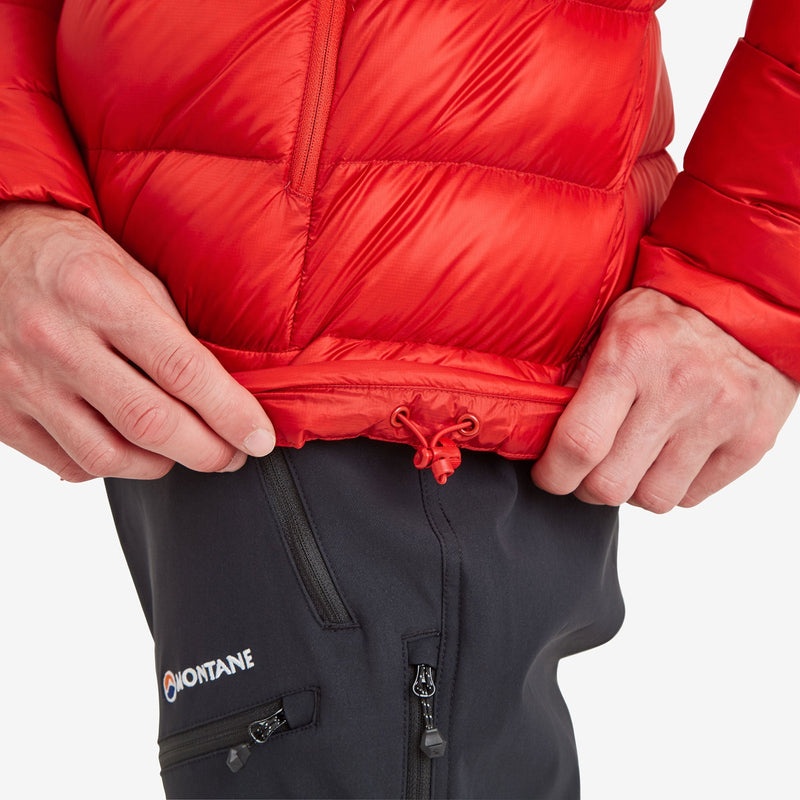 Montane Anti-Freeze XT Hætte Dunjakker Herre Rød | 2751936-PV