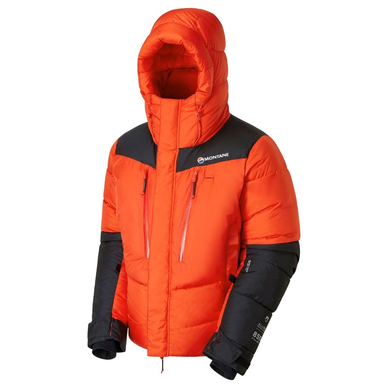 Montane Apex 8000 Dunjakker Dame Orange Sort | 7593402-FM