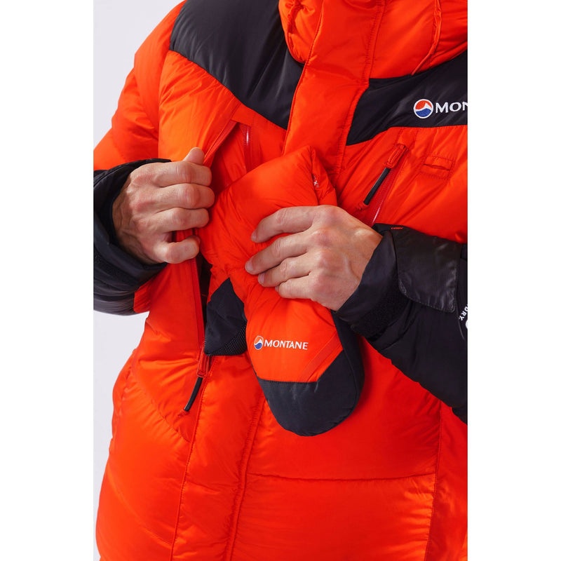 Montane Apex 8000 Dunjakker Dame Orange Sort | 7593402-FM