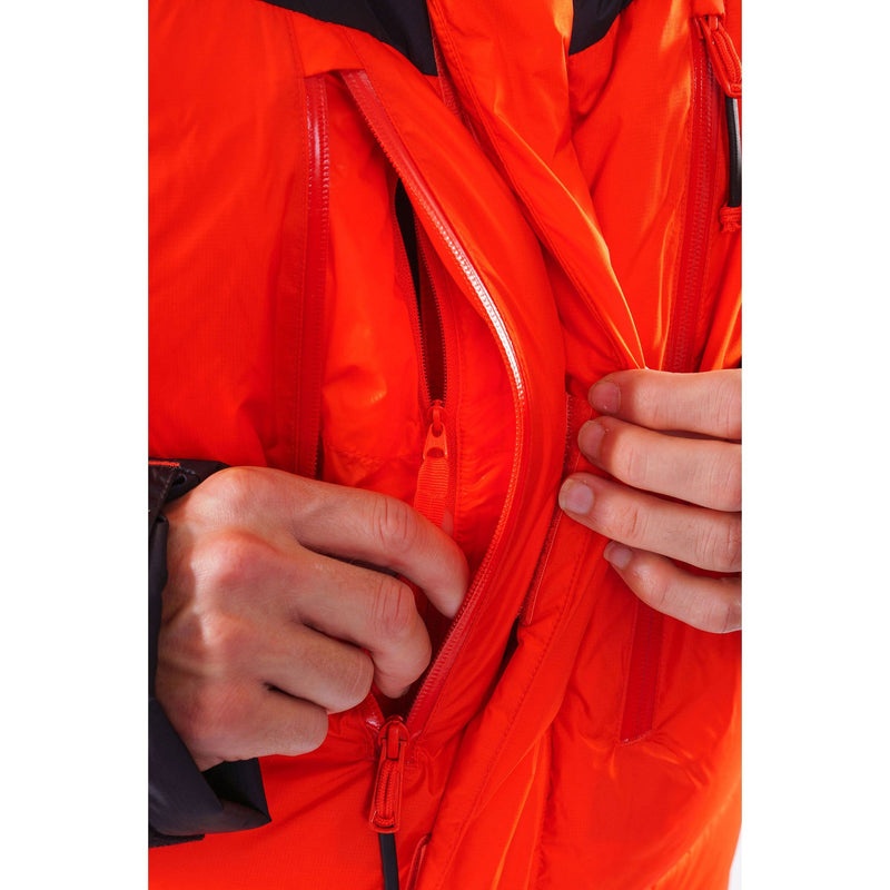 Montane Apex 8000 Dunjakker Dame Orange Sort | 7593402-FM