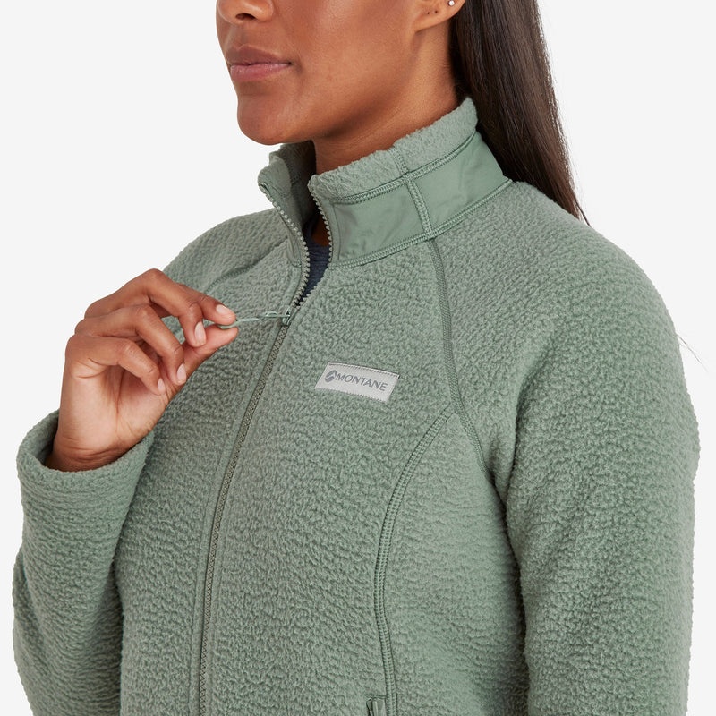 Montane Chonos Fleece Jakker Dame Grøn | 6812759-ZC