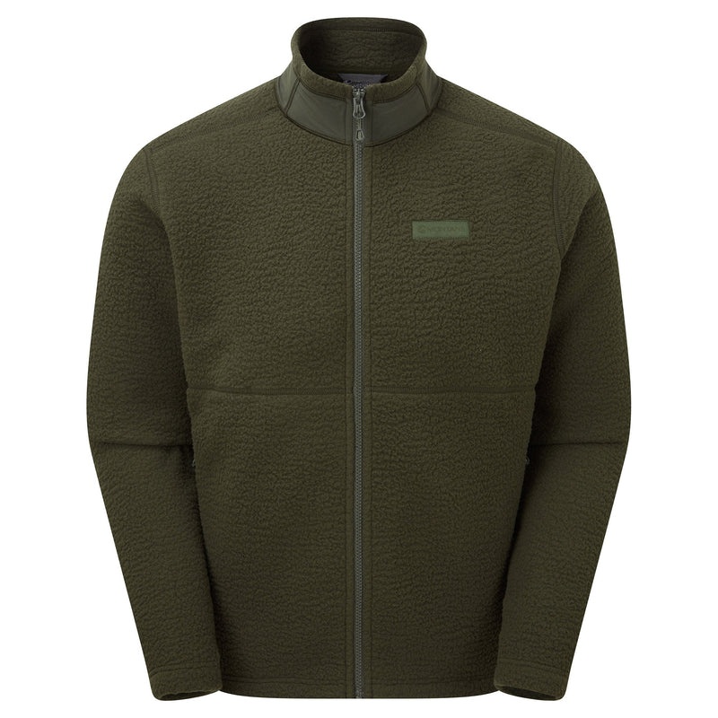 Montane Chonos Fleece Jakker Herre Mørkegrøn | 0547619-UR