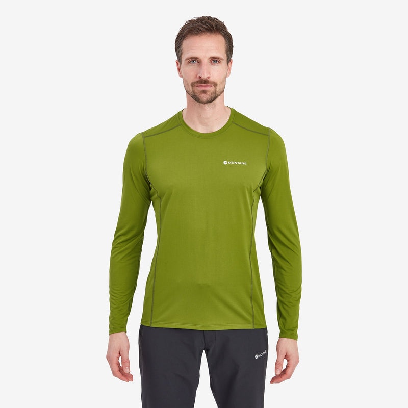 Montane Dart Lite Long Sleeve T-Shirt Herre Grøn | 5248730-QL