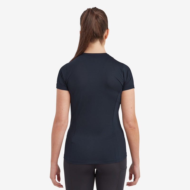 Montane Dart Lite T-Shirt Dame Mørkeblå | 5291836-WH