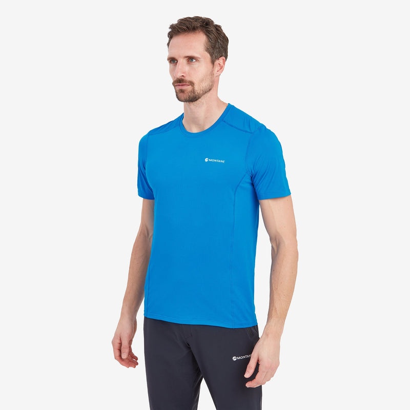 Montane Dart Lite T-Shirt Herre Blå | 0579281-EJ