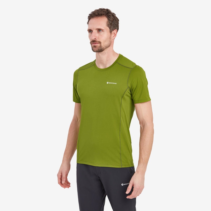 Montane Dart Lite T-Shirt Herre Grøn | 0973856-UX